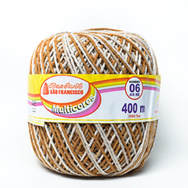 BARBANTE SÃO FRANCISCO Nº6 MULTICORES 400m - Barbantes - Magazine